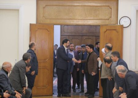 حضور اعضای هیأت دولت در استانداری آذربایجان شرقی برای عرض تسلیت
