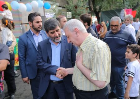حضور سرپرست استانداری آذربایجان شرقی در مراسم پیاده روی خانوادگی عید بزرگ غدیر خم در تبریز