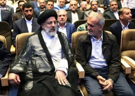 عکسی کمتر دیده شده از روسای جمهور هشتم و نهم در کنار هم