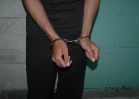 دستگيری سارق خانه باغ‌ها با ۸ فقره سرقت در “مرند “