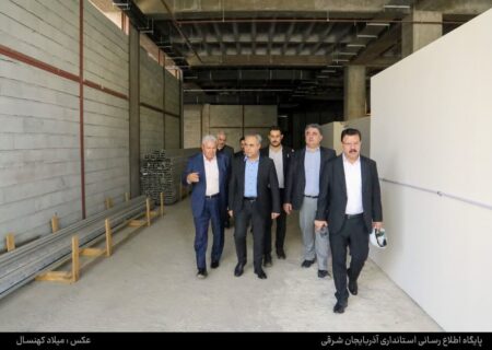 بازدید از پروژه مجتمع تجاری ائل مال