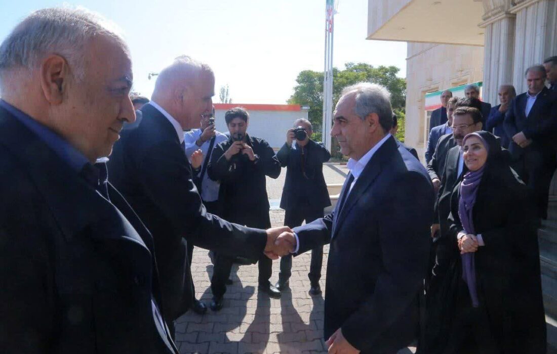 ورود معاون نخست وزیر جمهوری آذربایجان به تبریز