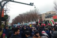 حضور تبریزی ها در جشن ۴۷ سالگی‌ انقلاب