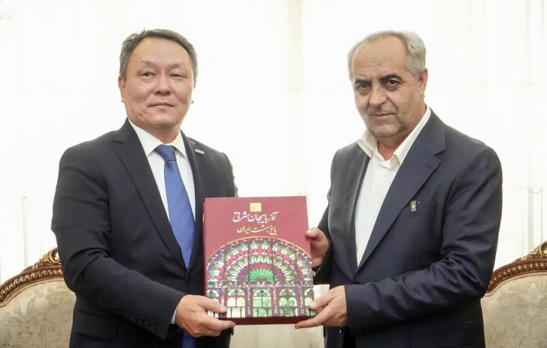 دیدار سفیر قزاقستان با استاندار آذربایجان شرقی