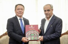 دیدار سفیر قزاقستان با استاندار آذربایجان شرقی