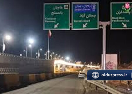 مسیر اهر به خاوران و باسمنج احداث و زیر بار ترافیکی رفت