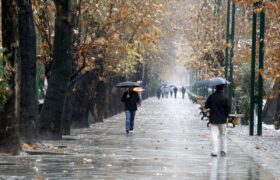 رگبار باران و وزش باد شدید در ۹ استان
